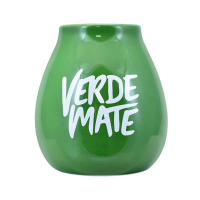 Tazza Mate in ceramica verde - Verde Mate - 350ml