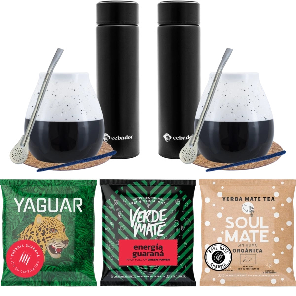KIT INIZIALE DI YERBA MATE GRANDE PER DUE PERSONE