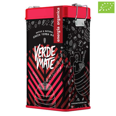 Yerbera – Scatola di latta + Verde Mate Green Energia Organica 0,5 kg