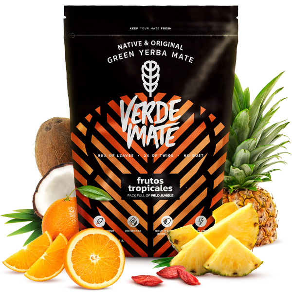 Set di Yerba Mate Verde Mate 2x500g 1kg Tazza di mate + Bombilla