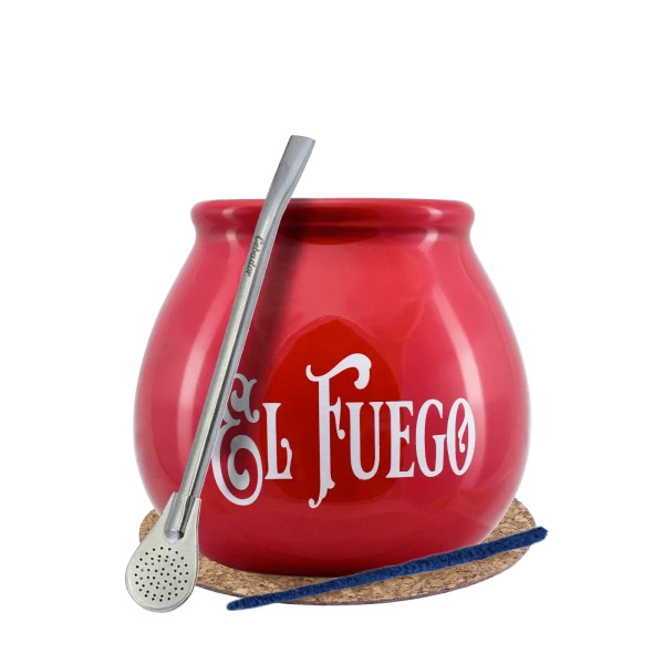 Set yerba mate originale di El Fuego