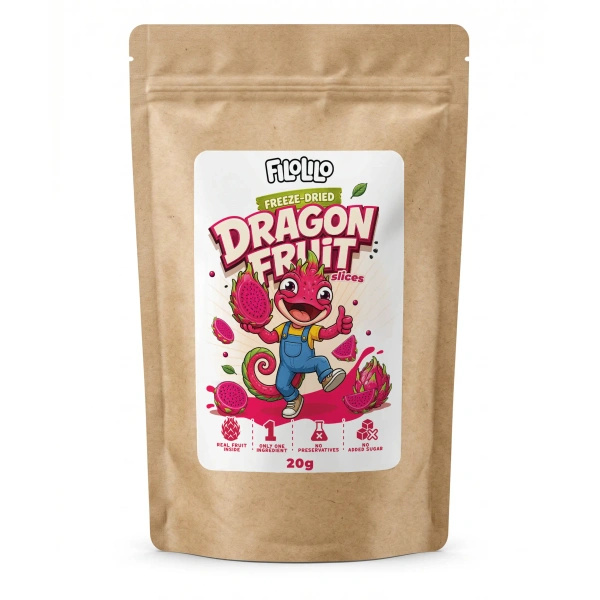 FiloLilo – Frutto del drago liofilizzato (fette) 20 g