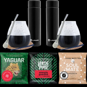 KIT INIZIALE DI YERBA MATE GRANDE PER DUE PERSONE