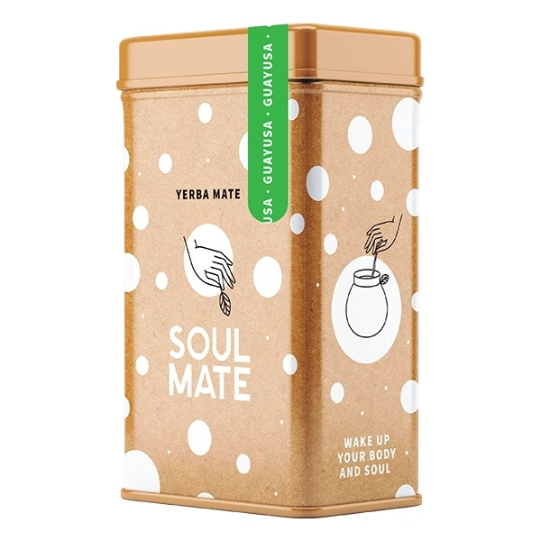 Yerbera – Scatola di latta + Soul Mate Orgánica Guayusa 0,5 kg