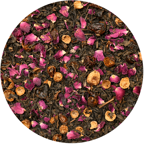 Mary Rose - Pu-erh Rosa tè in lattina - 50 g