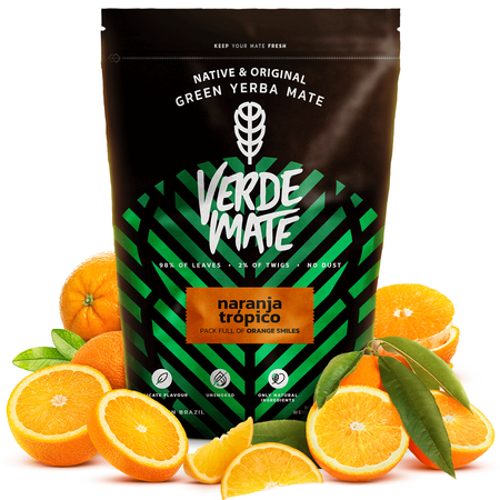 Verde Mate Green Naranja Trópico 0,5 kg