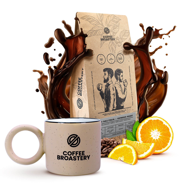 Set Coffee Broastery: caffè Amico dall'Italia Espresso Roast + tazza