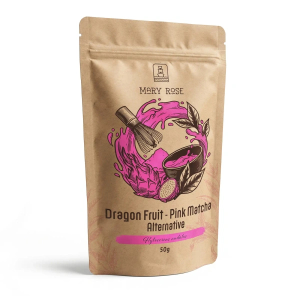 Mary Rose – Pink Matcha Alternative – Frutto del drago (in polvere) 50 g