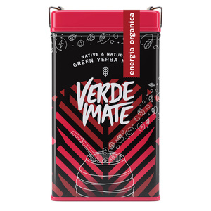 Yerbera – Scatola di latta + Verde Mate Green Energia Organica 0,5 kg