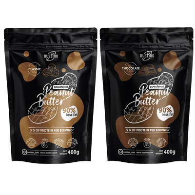 Nustino - Burro di arachidi in polvere 2x400g