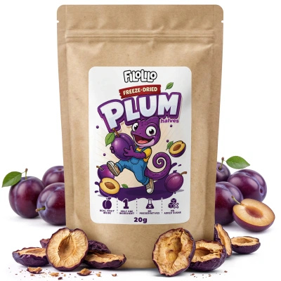 FiloLilo – Prugne liofilizzate (metà) 20 g