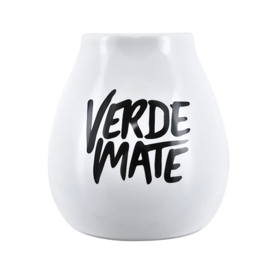 Zucca in ceramica bianca - Verde Mate - 350ml