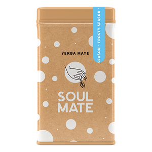 Yerbera – Scatola di latta + Soul Mate Orgánica Frosty Season 0,5 kg