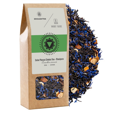 Aromantra x Mary Rose – Tè Chakra Ombelicale Manipura (tè nero) 50 g