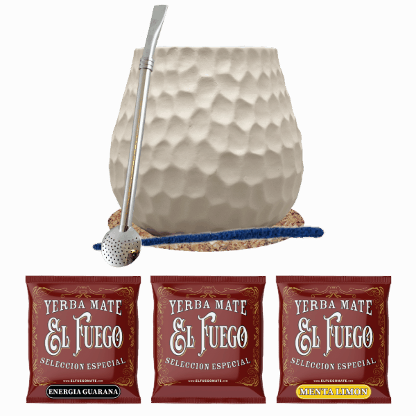Set di Yerba mate El Fuego 3x50g