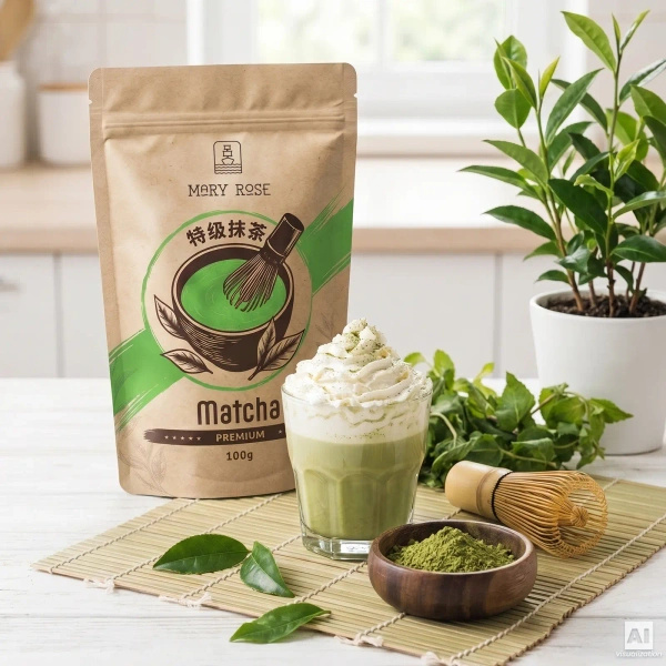 Mary Rose – Tè verde Matcha cinese Premium 100 g
