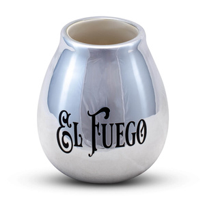 Set di Yerba Mate: El Fuego Elaborada 1kg + Tazza di mate + Bombilla
