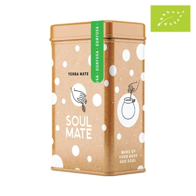 Yerbera – Scatola di latta + Soul Mate Orgánica Guayusa 0,5 kg