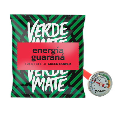 Termometro analogico + yerba mate 50g