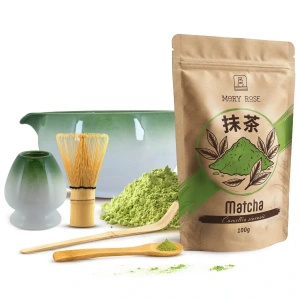 Set per la preparazione del tè Matcha: matcha 100g + accessori