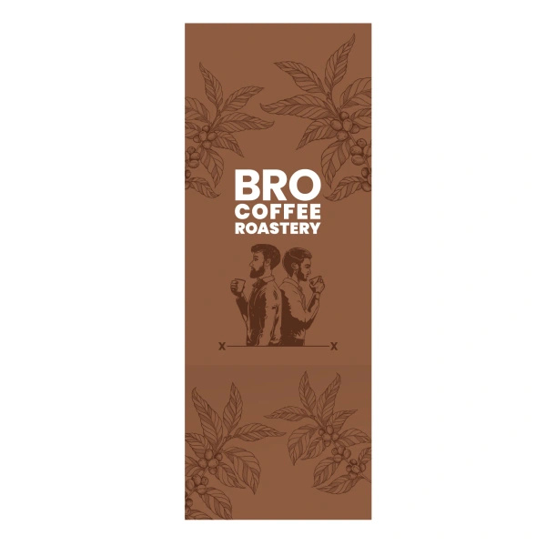 Fascetta per scatola regalo con logo Bro Coffee Roastery – grande