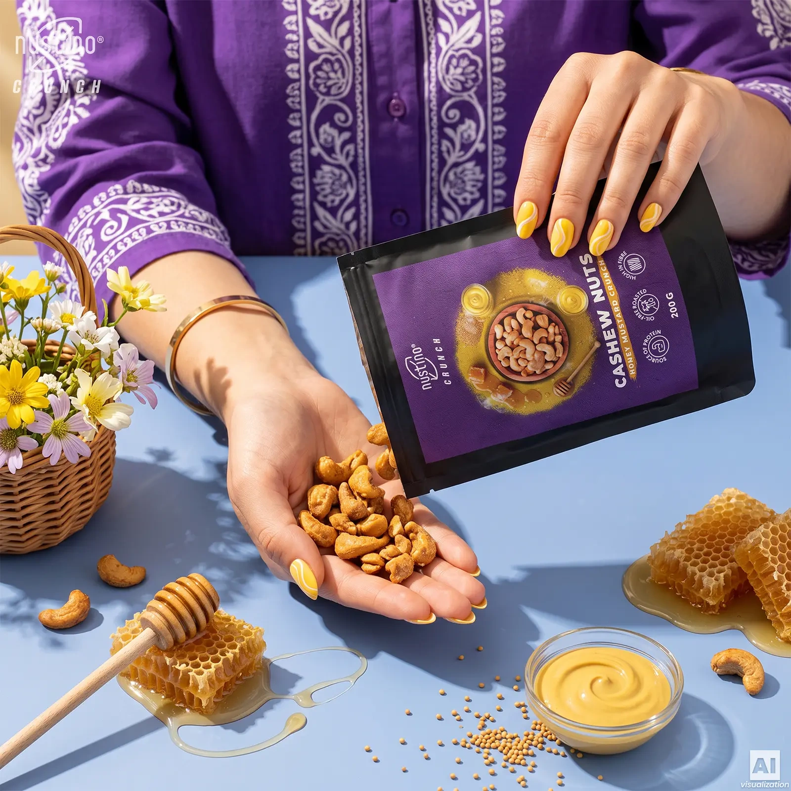 Nustino Crunch Honey Mustard Crunch
