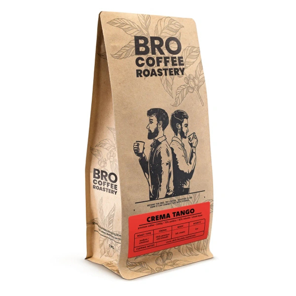 Bro Coffee Roastery – Caffè in grani interi Crema Tango 1 kg