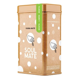 Yerbera – Scatola di latta + Soul Mate Orgánica Menta Limon 0,5 kg