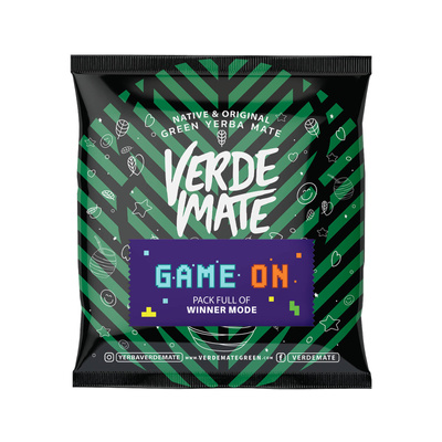 Verde Mate Green Game On 50 g – yerba mate per gamer al gusto di energy drink