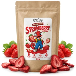 FiloLilo – Fragole liofilizzate (a fette) 20 g