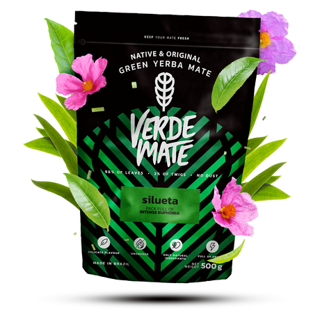 Yerba Verde Mate Verde Silueta 0,5 kg