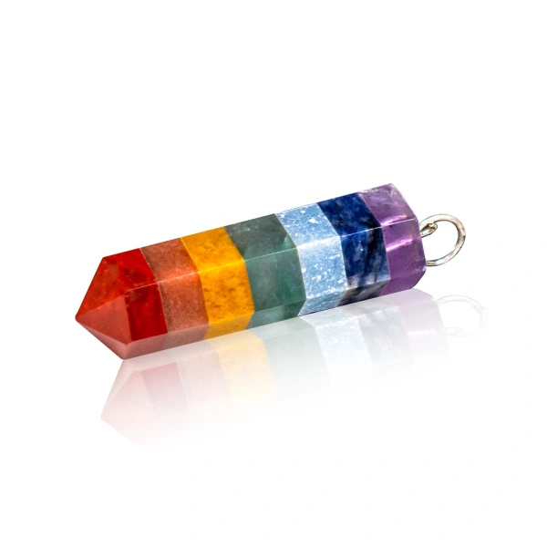Set regalo esoterico dei 7 chakra: incenso naturale + ciondolo + braccialetto