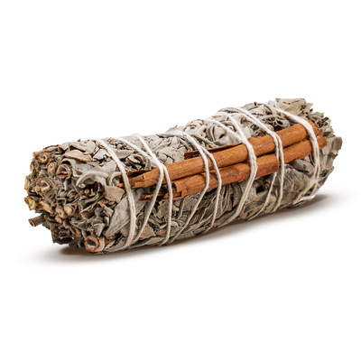 Salvia Bianca con Cannella – Incenso 20-30 g (mazzo)