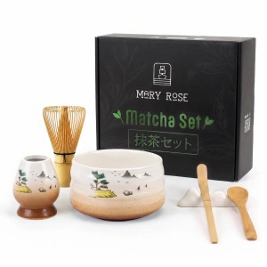 Set regalo: accessori per preparare il tè matcha