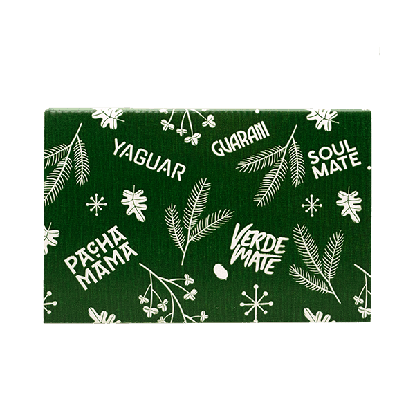 Scatola regalo di Natale Yerba Mate - verde 