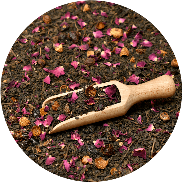 Mary Rose - Pu-erh Rosa tè in lattina - 50 g