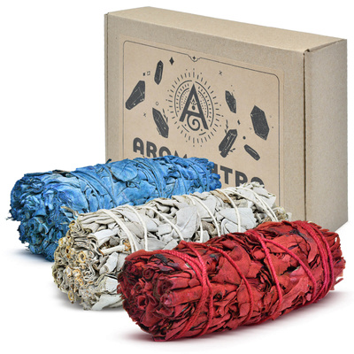 Confezione regalo: salvia bianca – 3 varietà