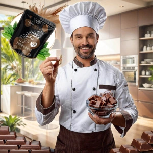 Nustino – Burro di arachidi in polvere – Chocolate (senza zucchero aggiunto) 400 g