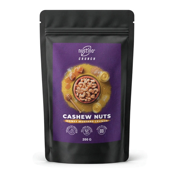 Nustino Crunch – Anacardi tostati – Honey Mustard Crunch 200 g