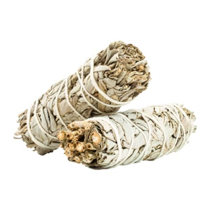 Set di 2 rotoli di salvia bianca + Palo santo 200g
