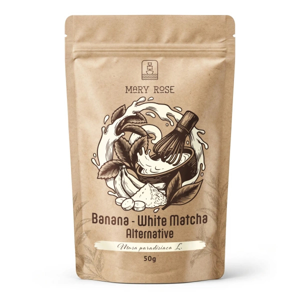 Mary Rose – White Matcha Alternative – Banana (in polvere) 50 g