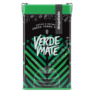 Yerbera – Scatola di latta + Verde Mate Green Despalada 0,5 kg