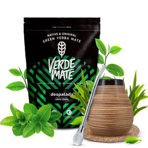 Set di Yerba Mate Verde Mate 400g 0,4kg Tazza di mate + Bombilla