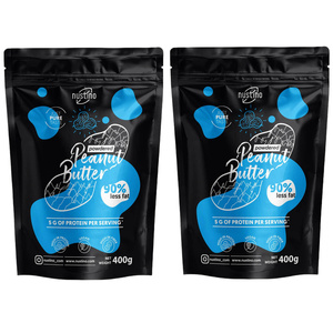 Set 2x Burro di Arachidi in Polvere Nustino