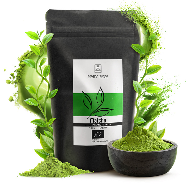 Mary Rose – Tè verde Matcha giapponese (BIO) Premium 100 g