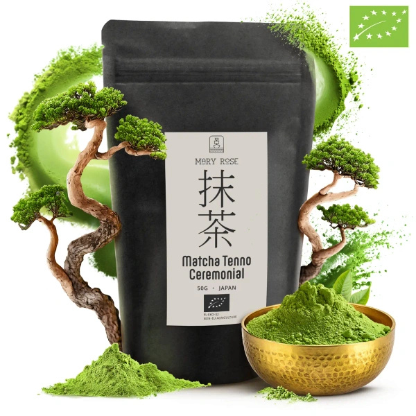 Mary Rose – Tè verde Matcha Tenno giapponese (BIO) Cerimoniale 50 g