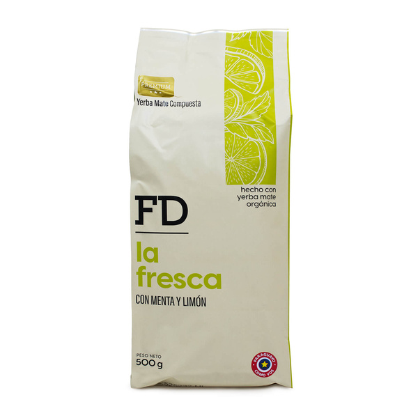 Fede Rico (FD) Menta Limon 0,5 kg 500 g - yerba mate alla menta e al lime