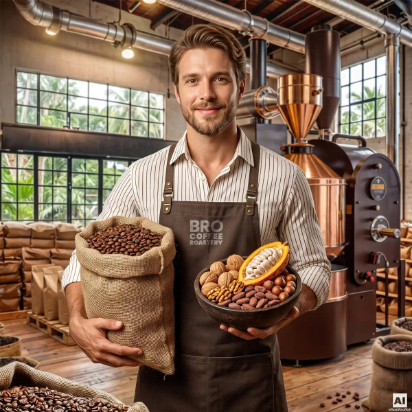 Bro Coffee Roastery – Caffè in grani interi Crema Tango 1 kg