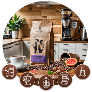 Set di Bro Coffee Roastery Colombia Medellin + Nicaragua Colibrí Azul + Brazil Cerrado 3x1kg (3kg)