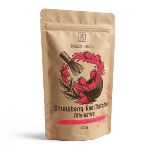 Mary Rose – Red Matcha Alternative – Fragola (in polvere) 100 g